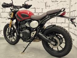 2025 Triumph Scrambler 400 X Scrambler Red