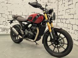 2025 Triumph Scrambler 400 X Scrambler Red