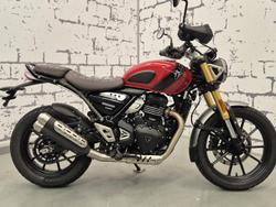 2025 Triumph Scrambler 400 X Scrambler Red