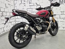 2025 Triumph Scrambler 400 X Scrambler Red