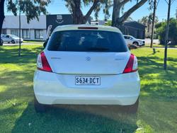 2016 Suzuki Swift GL FZ MY15 Snow White