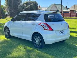2016 Suzuki Swift GL FZ MY15 Snow White