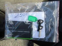2024 Kawasaki Z500 GREEN