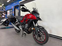 2017 Honda CB500X Red