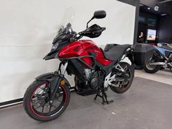 2017 Honda CB500X Red