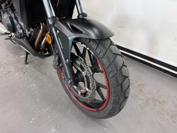 2017 Honda CB500X Red