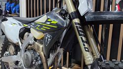 2025 Triumph TF 250-E WHITE