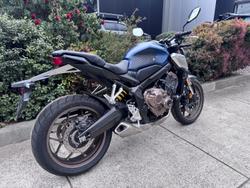 2022 Honda CB650R CB Blue