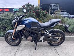 2022 Honda CB650R CB Blue