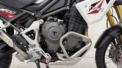 2026 Triumph TIGER 1200 RALLY PRO DESERT CRYSTAL WHITE