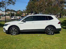 2022 Volkswagen Tiguan 162TSI Adventure Allspace 5N MY22 Four Wheel Drive Pure White