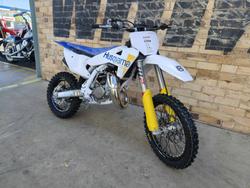 2027 HUSQVARNA TC 85 BW MINI BIKE WHITE