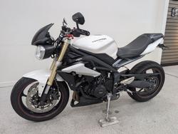 2016 Triumph STREET TRIPLE 660 White