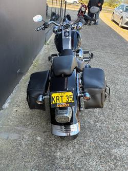 2012 HARLEY-DAVIDSON FLSTF FAT BOY BLACK