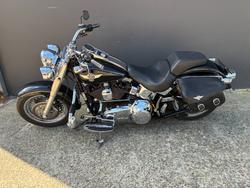 2012 HARLEY-DAVIDSON FLSTF FAT BOY BLACK