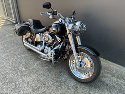 2012 HARLEY-DAVIDSON FLSTF FAT BOY BLACK