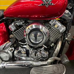 2006 Yamaha XVS650 V-STAR CUSTOM Red