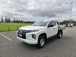 2024 Mitsubishi Triton GLX MR MY23 4X4 Dual Range White