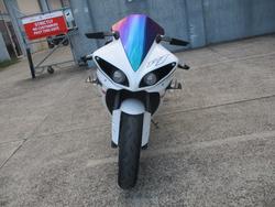2010 YAMAHA YZF-R1 WHITE