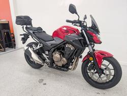 2021 Honda CB500FA (ABS) Red