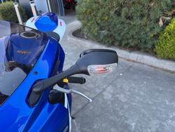 2006 Suzuki GSX-R600 Blue / White