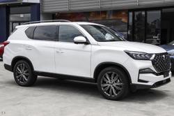 2026 KGM Rexton Ultimate Sport Pack Y461 MY26 4X4 Dual Range Pearl White