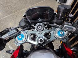 2026 Triumph 2026 Triumph 765CC Street Triple RX MATT SILVER ICE
