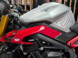 2026 Triumph 2026 Triumph 765CC Street Triple RX MATT SILVER ICE