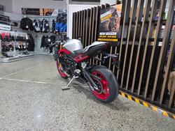 2026 Triumph 2026 Triumph 765CC Street Triple RX MATT SILVER ICE