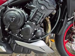 2026 Triumph 2026 Triumph 765CC Street Triple RX MATT SILVER ICE