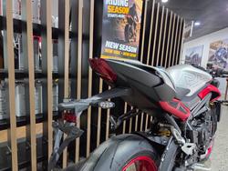 2026 Triumph 2026 Triumph 765CC Street Triple RX MATT SILVER ICE