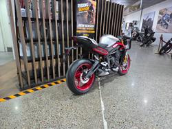 2026 Triumph 2026 Triumph 765CC Street Triple RX MATT SILVER ICE
