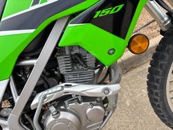 2026 Kawasaki KLX150 lime