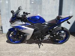 2015 YAMAHA YZF-R3 BLUE