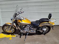1999 Yamaha V-Star XVS1100 Custom V-Star Gold