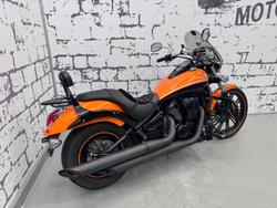 2021 Kawasaki Vulcan 900 Custom (VN900C) Vulcan Orange
