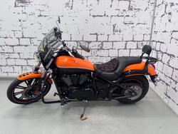 2021 Kawasaki Vulcan 900 Custom (VN900C) Vulcan Orange