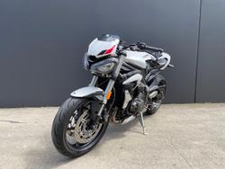 2020 Triumph Street Triple S 660 LAMS Street Triple White
