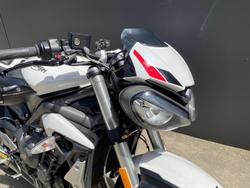 2020 Triumph Street Triple S 660 LAMS Street Triple White
