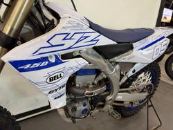 2022 Yamaha YZ450F White