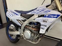 2022 Yamaha YZ450F White