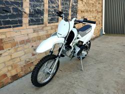2027 KAWASAKI KLX110RL MINI BIKE WHITE