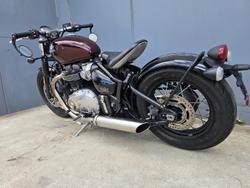 2018 Triumph Bonneville Bobber Bobber Burgundy