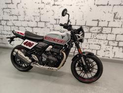 2026 Triumph Tracker 400 Tracker Silver