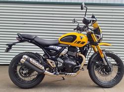 2026 Triumph Scrambler 400 XC Scrambler Yellow