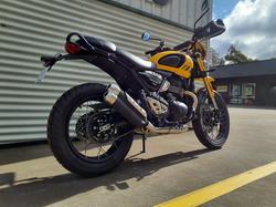 2026 Triumph Scrambler 400 XC Scrambler Yellow