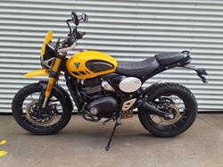 2026 Triumph Scrambler 400 XC Scrambler Yellow