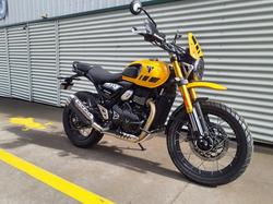 2026 Triumph Scrambler 400 XC Scrambler Yellow