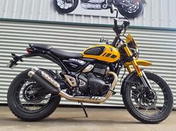 2026 Triumph Scrambler 400 XC Scrambler Yellow