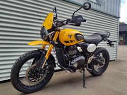 2026 Triumph Scrambler 400 XC Scrambler Yellow